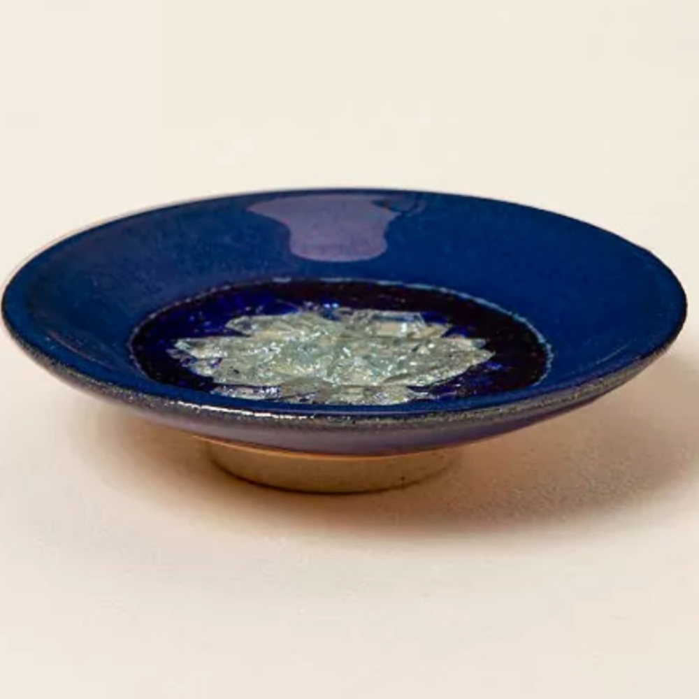 Uncommon Goods Jewel-Tone Birth Month Dish September NEW
